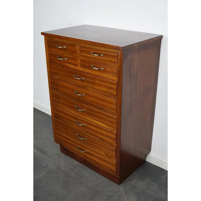 Antique Dutch Mahogany Dentist Cabinet, 1930s For Sale - Image 5 of 17