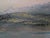 1970s Audrey Myrick Original Coastal Seascape Oil on Canvas in Carved Gilt Frame For Sale - Image 9 of 13