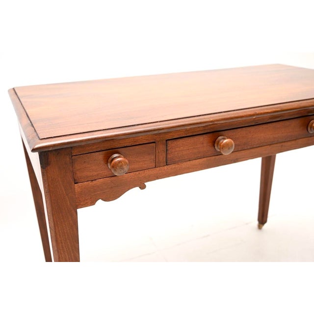 Antique Georgian Writing Table, 1790 For Sale - Image 9 of 11