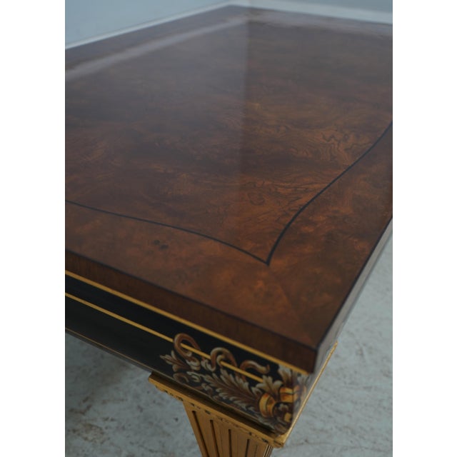 Karges Rothschild Neoclassical Painted Coffee Table For Sale In Philadelphia - Image 6 of 14