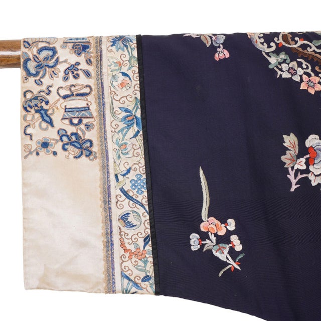 Chinese Ladies Silk Jacket, C. 1890 For Sale - Image 9 of 12