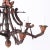 Wood Vintage Pagoda Form Chandelier With Monkey For Sale - Image 7 of 11