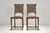 Pair of chairs designer: unknown year: around 1908 manufacturer: unknown country: germany measurements: h 96 cm sh 46 cm w...