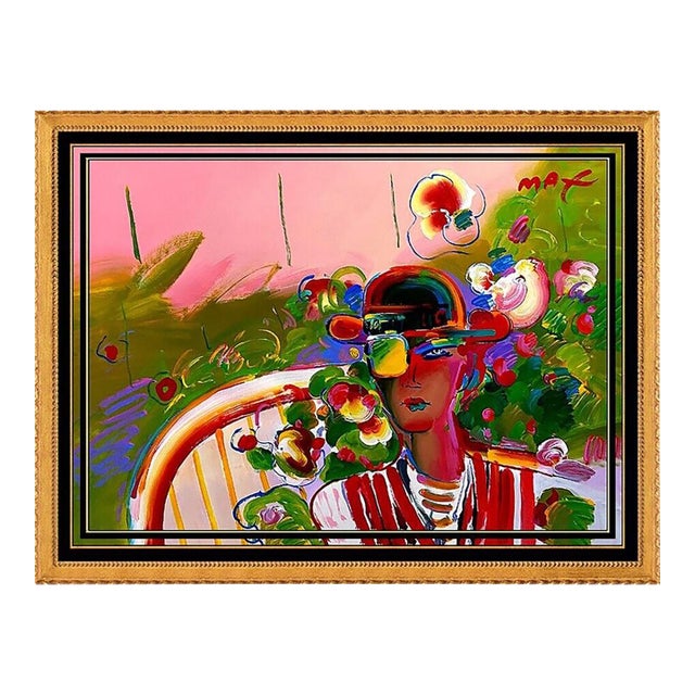 1990s BEAUTY PROFILE IN POP ART, Peter Max For Sale