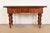 Baker Furniture Company Baker Furniture Colonial West Indies Carved Mahogany Console Table For Sale - Image 4 of 5