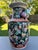 Vintage Chinese Ceramic Vase W/Butterflies, Flowers & Pomegranate Fruit Handles For Sale - Image 13 of 16