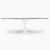 Mid-Century Modern Eero Saarinen Pedestal Marble Dining Table for Knoll - Iconic Mid-Century For Sale - Image 3 of 8