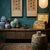 This handcrafted ceramic teapot features a black lacquer finish, beautifully complemented by intricate hand-painted...