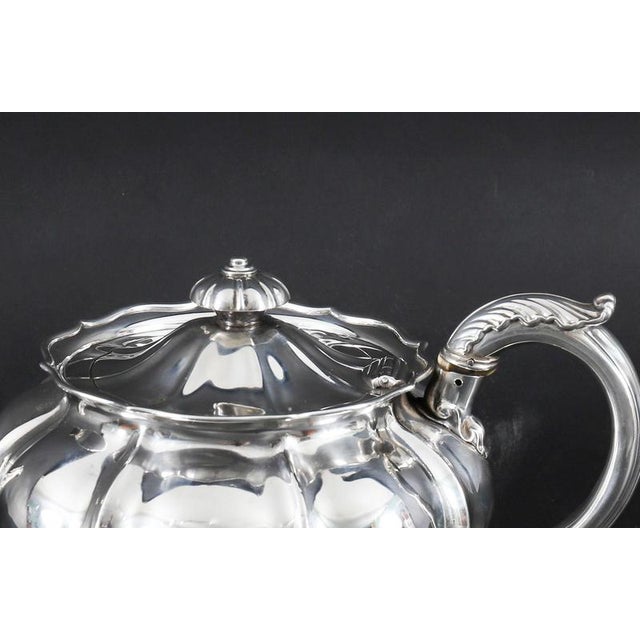 Antique Georgian Sterling Silver Teapot by Paul Storr, 19th Century For Sale - Image 9 of 18