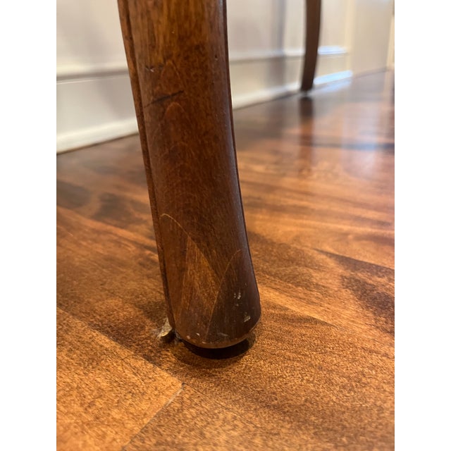 Wood Ethan Allen Country French Single Drawer Console Table For Sale - Image 7 of 9