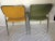 1970s Vintage Modern Global Upholstery Company, Ltd. Tubular Chrome Occasional Arm Chairs- Set of 2 For Sale - Image 4 of 12