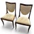 Stunning Signed Pair of Thos. Moser Sabina Side Chairs, a Masterclass in the Unification of Dramatic, Sculptural Geometry and Organic Comfort. For Sale In Raleigh - Image 6 of 8