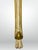 Florentine Hand Painted Gold Shell Detail Tea Table Mid-Century Hoof Foot For Sale - Image 12 of 12
