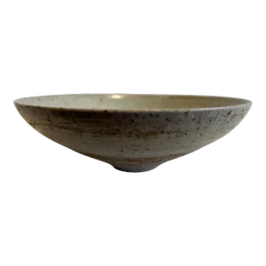 Minimalist Hand Build Low Bowl Made in Ceramic
