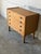 Brown Oak Dresser With 4 Drawers Danish Mid-Century Modern 1960s For Sale - Image 8 of 11