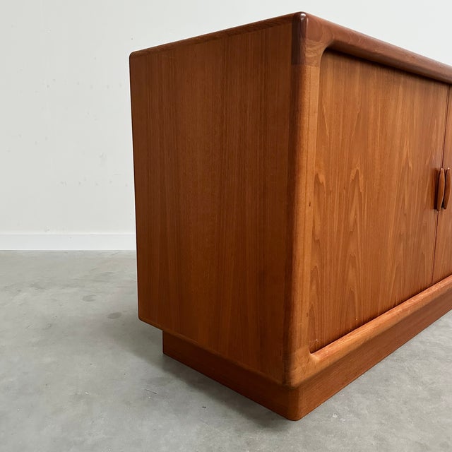 Danish Sideboard in Teak with Tambour Doors from Dyrlund, 1960s For Sale - Image 10 of 18
