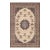 Rug & Kilim’s Art Deco Style Rug With Medallion and Butterfly Patterns For Sale