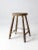 Farmhouse Antique Wooden Farmstool For Sale - Image 3 of 9