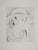 Mily Possoz, Profile of a Young Girl, Original Signed Engraving For Sale - Image 9 of 9