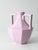 Vintage Lavender Postmodern Double Handle Ceramic Vase For Sale - Image 6 of 14