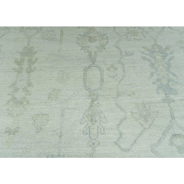 Turkish Turkish Oushak Rug 5' x 7'4" #19260 For Sale - Image 3 of 8