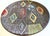 A collectable large vintage Italian ceramic decorative platter with MCM Atomic design. Hand made and signed "Italy". Great...