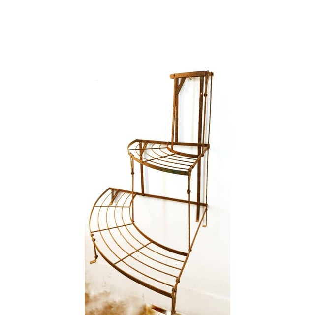 Baroque Vintage Corner Flower Stand For Sale - Image 3 of 18