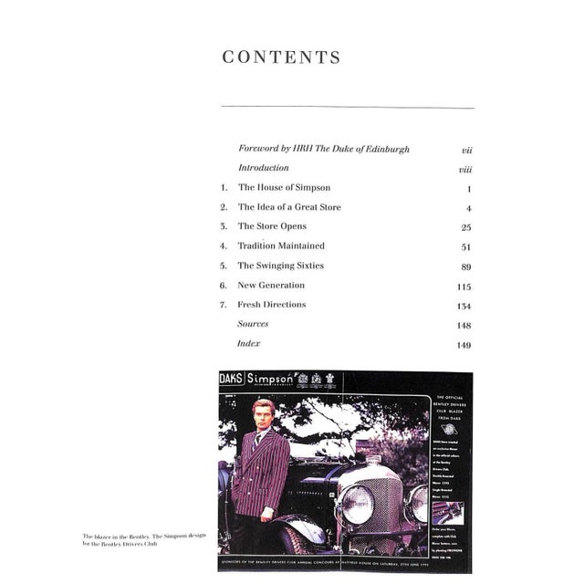 Paper "The British Tradition: Simpson - A World of Style" 1996 Wainwright, David For Sale - Image 7 of 16