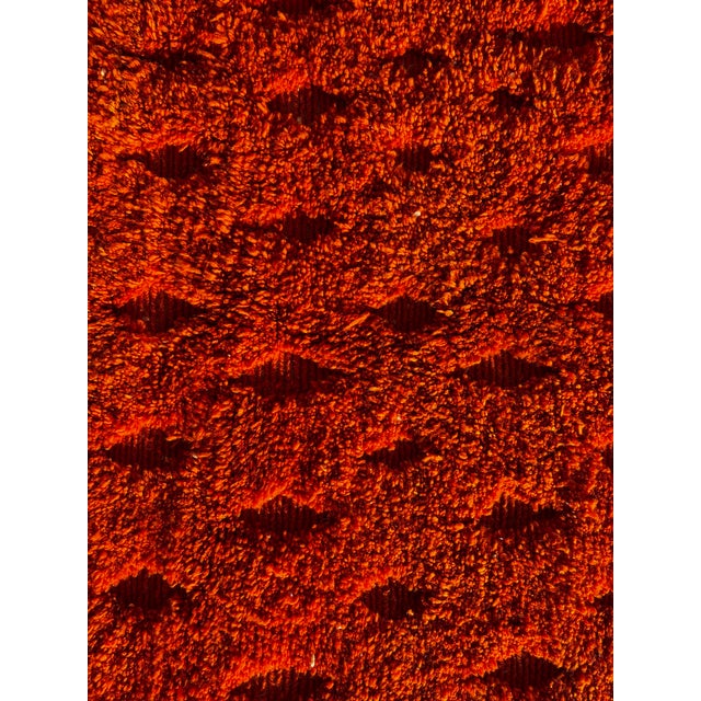 1990s Moroccan Beni Ouarain Wool Rug, 1990 For Sale - Image 5 of 10