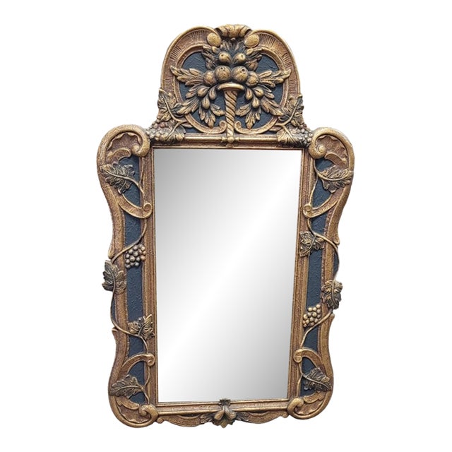 Antique Country French Wall Mirror For Sale