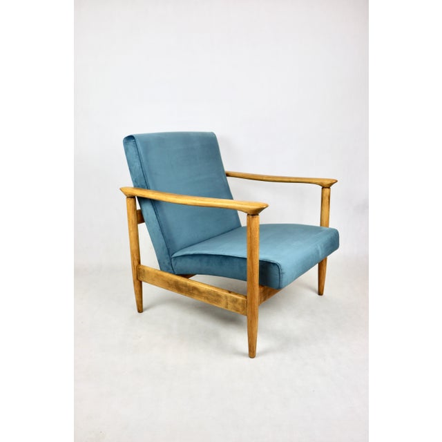 Blue Ocean GFM-142 Armchair attributed to Edmund Homa, 1970s For Sale - Image 12 of 12