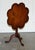 Antique Style Tilt Top Wine Side Table with Piecrust Top For Sale - Image 5 of 16