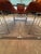 Metal Vintage Set of 6 Mid-Century Modern Milo Baughman for Thayer Coggin Chrome Dining Chairs & Smoked Glass Dinning Table For Sale - Image 7 of 17