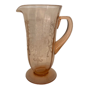 Vintage Fostoria Versailles Pink Pitcher