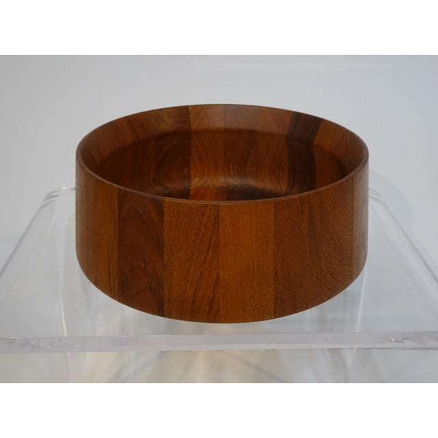 Brown Dansk Denmark Jens Harald Quistgaard Teak Serving Bowl For Sale - Image 8 of 9