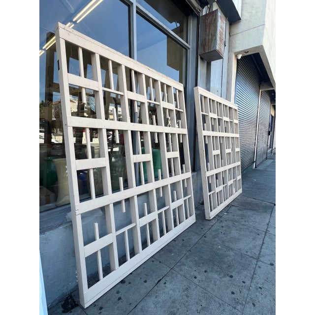 Monumental Exterior Mid-Century Architectural Screen For Sale - Image 9 of 10