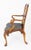 An exceptional and highly impressive set of twenty queen anne style elm dining chairs, comprising eighteen side chairs and...
