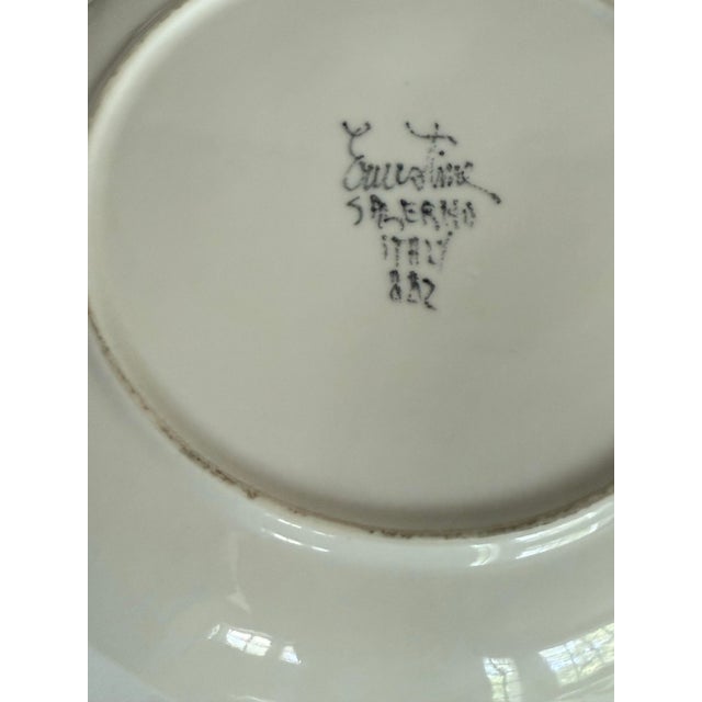 Mid-Century Ernestine Salerno Floral Plates - Set of 4 For Sale - Image 10 of 12
