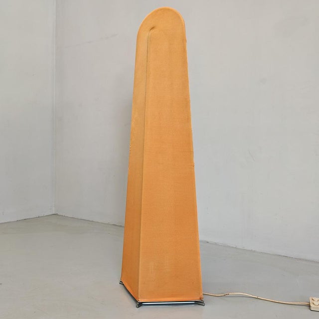 Kazuki Fabric Floor Lamp by K. Takahama for Sirrah, 1970s For Sale - Image 15 of 18