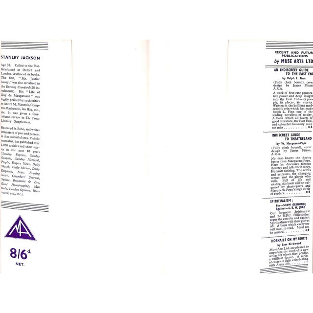 "An Indiscreet Guide to Soho" Book 1953 Jackson, Stanley For Sale In New York - Image 6 of 10