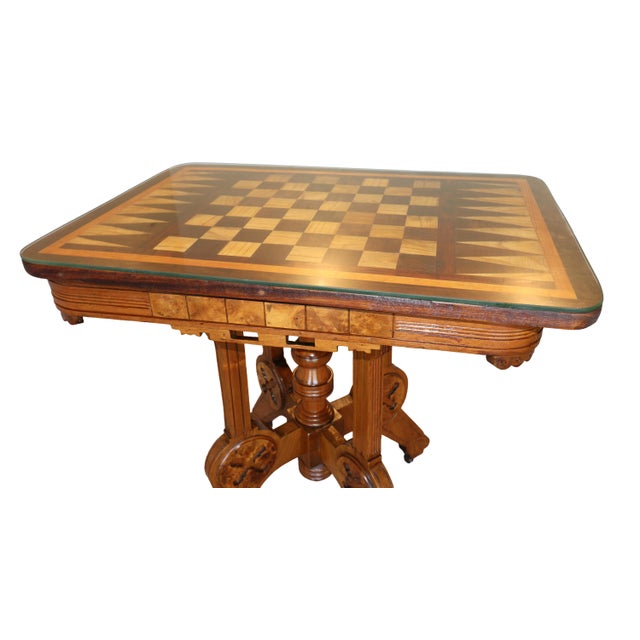 French Neo-Renaissance Gaming Table, Circa 1875–1895 For Sale - Image 17 of 18