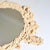 Mid 20th Century Vintage Cast Iron Rococo-Style Vanity/Easel Mirror, Cherub & Floral Crest For Sale - Image 5 of 10