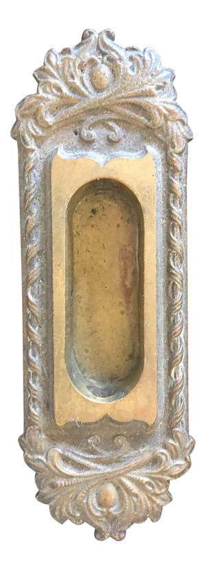 Antique Brass Window Pull