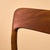 Danish Dining Chairs in Teak by Niels Otto Møller for J.L. Møllers, 1950, Set of 8 For Sale - Image 14 of 18