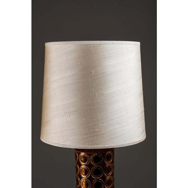 1970s Ceramic Table Lamps from Bitossi, Sweden, 1970s, Set of 2 For Sale - Image 5 of 11