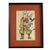 Framed Wood Block Print of Japanese Warrior by Artist Takahashi Shozan III 1920s For Sale In Oklahoma City - Image 6 of 6
