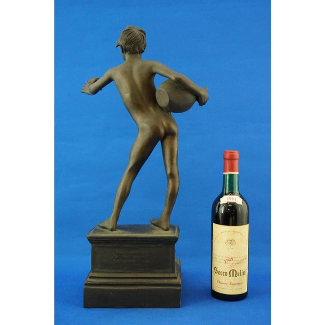 Vincenzo Gemito, Art Nouveau Nude Sculpture of Water Carrier with a Fountain, Late 1800s, Bronze For Sale - Image 5 of 18