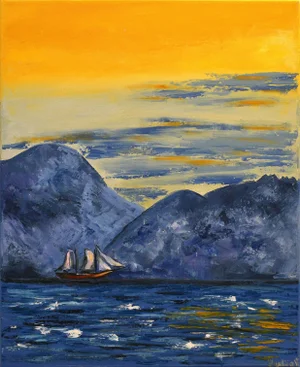 Oil Painting on Canvas by Artist Yuliia