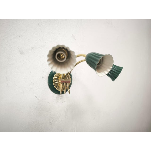Sputnik Wall Light from Tre Luci, 1940s For Sale - Image 11 of 12
