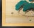 C. 1960s Showa Era Japanese Painted Silk Byobu Screen "Evergreen Pine Tree" For Sale - Image 15 of 18